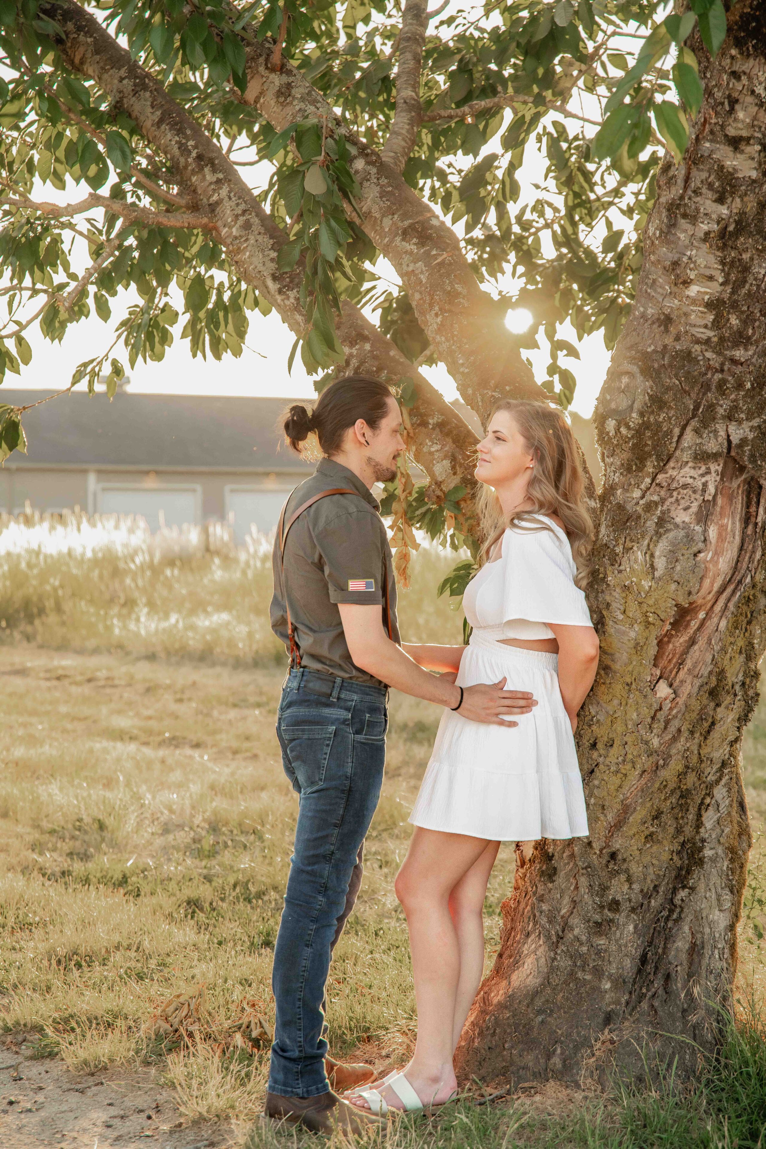 Engagement Photo Session at Fort Vancouver in Vancouver, WA