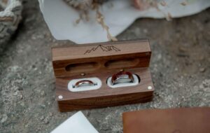 Elopement Rings for a sunrise elopement in Washington